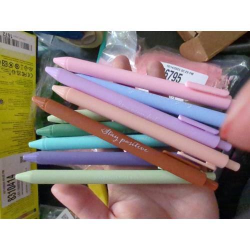 Veemoon 10 Pcs Blue Black Red Gel Ink Pens Extra Fine Point Retractable Pens for Office Sturdy and Smooth Writing for Students Teachers Adults