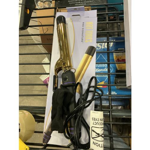 Hot Tools 1 1/4 Curling Iron for Beginners | Long-Lasting Results, Defined Curls and Easy to Use with Temperature Control for All Hair Types up to 430℉