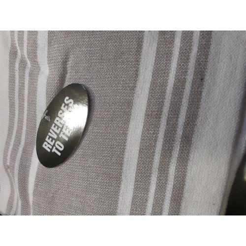All-Clad Striped Dual Kitchen Towel in Titanium pack of 3