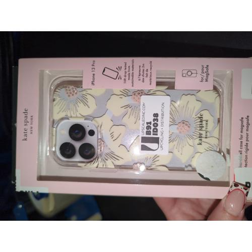 KATE SPADE Hollyhock Floral Phone Case for iPhone 13 Pro