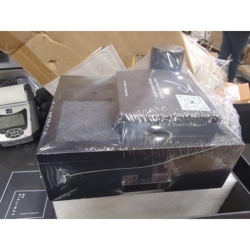 Holme & Hadfield Premium Wooden Phone Docking Station with Drawer – Nightstand Organizer for Charging Phone & Earbuds – Declutter Your Space with Felt-Lined Protection & Watch Pillar – Gift For Men