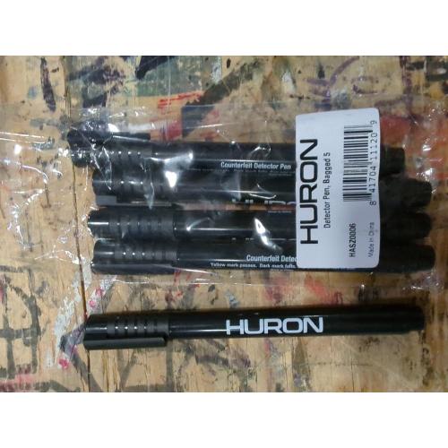 Huron Counterfeit Fake Money Bill Marker Detector Pen Marker (5/15/50/150/375/1500) (15)