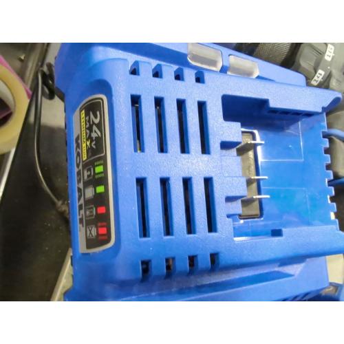 Kobalt 24-Volt 4.0 Max 1/2-In Brushless Cordless Drill Charger Battery Included