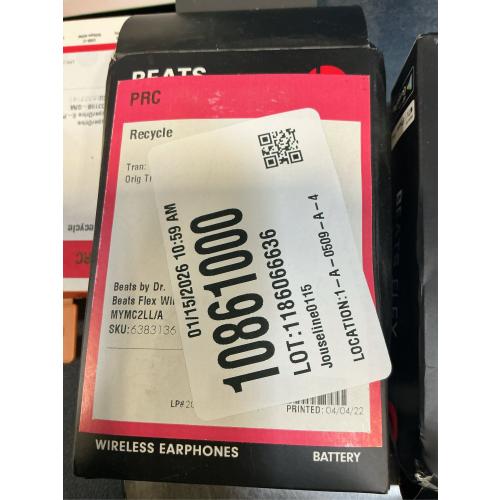 Beats Flex Wireless Earphones - Black