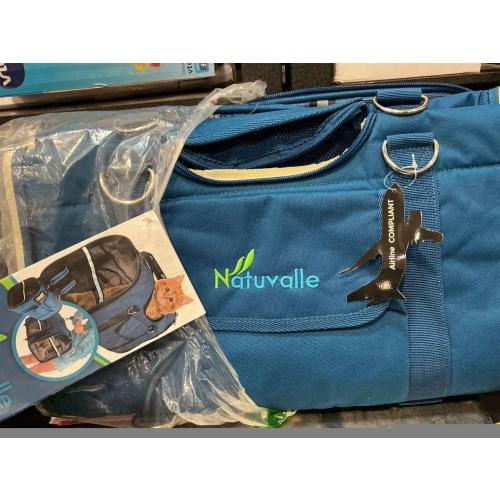 6-in-1 Sturdy Pet Carrier Backpack, Front Pack, Shoulder Bag, Pet Hand Bag, Car Seat Crate, Soft-Sided pet Carrier, Small Dog & Cat Travel Carrier, Size Medium for Pets 14-16 Long