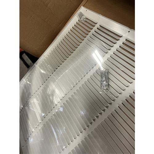 20x20 Return Air Grille(Duct Opening Size),Air Return Vent Cover,Flat Vent Cover,Rejillas De Aire Acondicionado para Casa,Return Air Grilles,Outer Dimensions:21.75Wx21.75H(20Wx20H, Duct Opening)