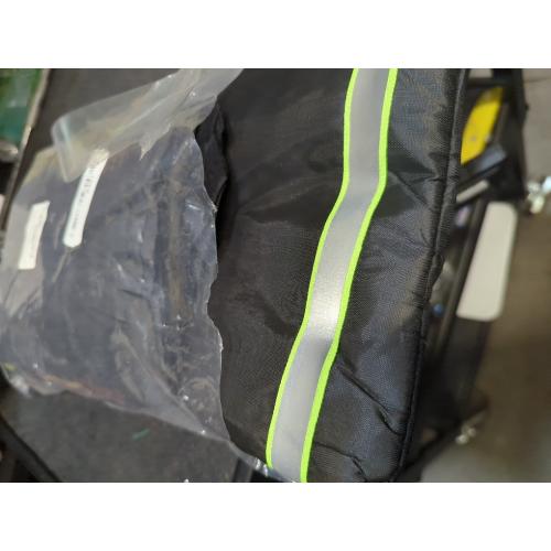 BKACK AND GREEN 2 Pack Outdoor Faucet Covers for Winter, 8.2 W x 20 H Outside Yard Hydrant Protector Socks Winter, Insulated Hose Bib Protector Cover, Spigot Pipe Cover Freeze Protection Black