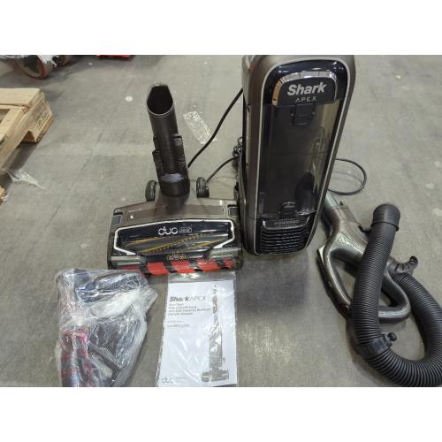 Shark AZ1002 Apex Powered Lift-Away Upright Vacuum with DuoClean & Self-Cleaning Brushroll, Crevice Tool, Upholstery Tool & Pet Power Brush, for a Deep Clean on & Above Floors, Espresso