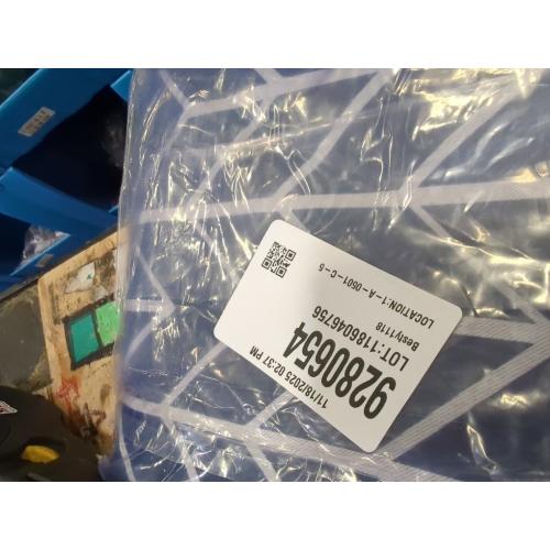 Kenwood Chevron Navy Polyester 40 in. W x 84 in. L Grommet Blackout Curtain (Single Panel)