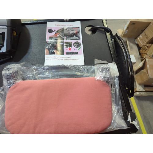 Stroller Leg Rest Compatible with Babyzen YOYO - Foldable Stroller Without Disassembly - Extend 6.2 inch Easy to Attach & Clean, Soft Fabric (Ginger Pink)