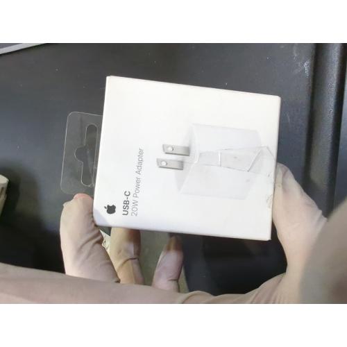 Apple 20W USB-C Compact Power Adapter: Fast and Convenient Charging, Type C Wall Charger