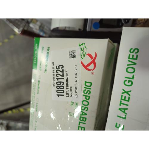 Medium Disposable Latex Gloves (100-Count)