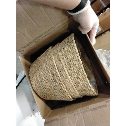 Plant Baskets for Indoor Plants, Seagrass Flower Plant Pots Cover Storage Basket for Organizing,9.8 inch,Brown Set of 3