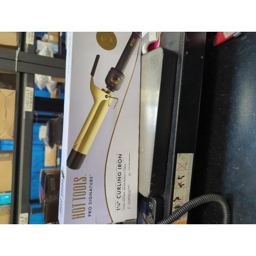 Hot Tools 1 1/4 Curling Iron for Beginners | Long-Lasting Results, Defined Curls and Easy to Use with Temperature Control for All Hair Types up to 430℉