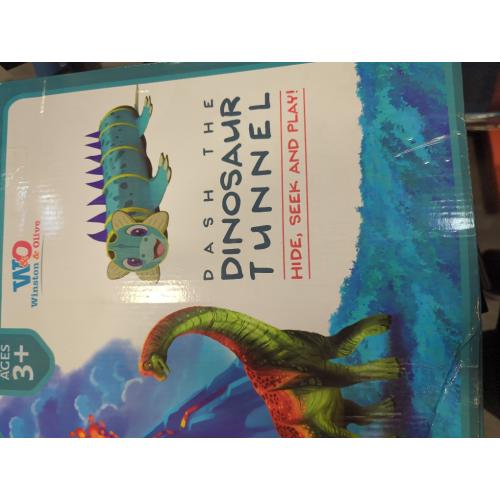 Winston & Olive Dash The Dinosaur Tunnel, Hide, Seek, and Play!