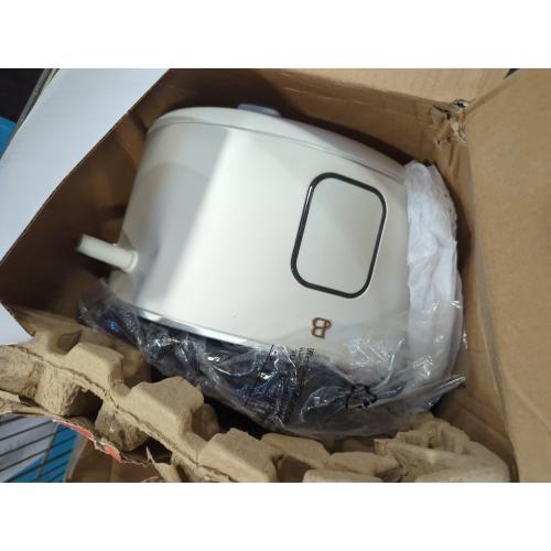 Beautiful 6 Qt Programmable Slow Cooker, White Icing by Drew Barrymore