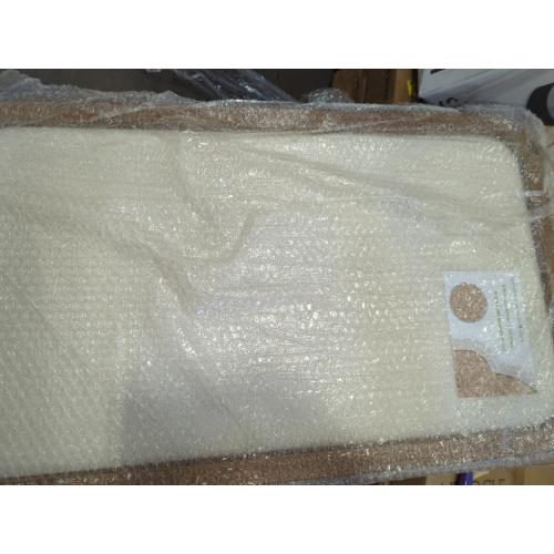 SOFE Large Bulletin Board, Farmhouse Fabric Pin Boards for Walls,  Wall Mounted Decorative Vision Message Board for Office Home and School with Pins, Brown