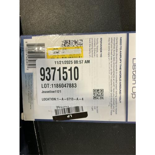 Lucid Audio Personal Hearing Rechargeable Amplifier - 1 Pair