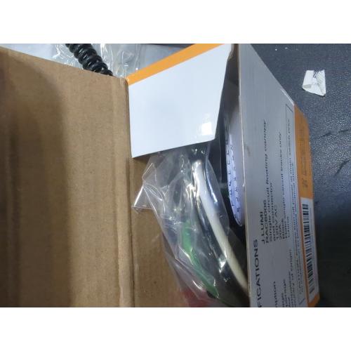 RAC6006 H Track Floating Canopy Connector, Compatible with Halo Track System, 120V 20A, Black, UL Listed