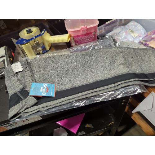 Size XL Hot Chillys Men's Color Block Clima-Tek Base Layer Bottoms | Breathable Moisture-Wicking Quick-Drying Relaxed Fit Thermal Underwear