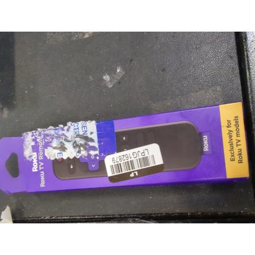 Roku Voice Remote | Replacement TV Remote Control with Voice Control, Simple Setup, & Pre-Set App Shortcuts - Compatible with Roku TV, Players, & Audio Devices