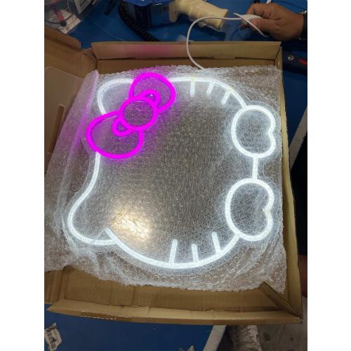 Anime Mirror Decor Light Up Mirror with Base Neon Sign for Wall Decor Girls Room Decor is A to Satisfy Girls Vanity USB Powered Dimmable Anime Decor Neon Mirror (13.8 * 13.6 inch)