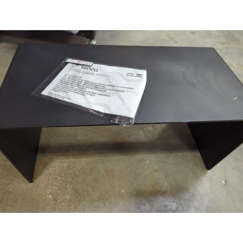 Tenza Black Metal Table 2'x1'