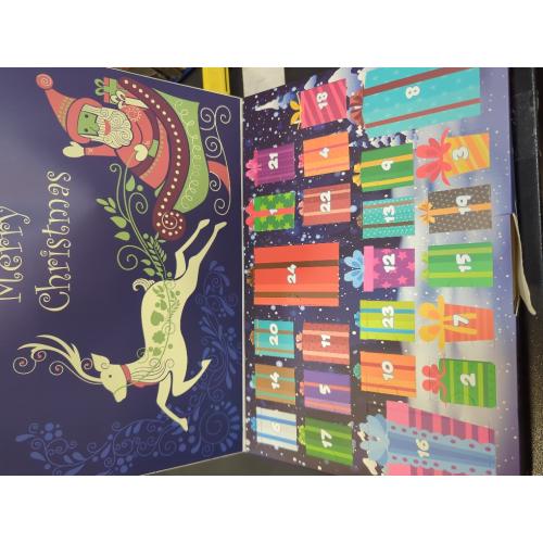 24pcs Advent Calendar 2025 for Kids, Christmas Calendar Countdown with 24PCS Various Cute Relief Stress Toys, 3 Pinch to Bubble Toys & 21 Mochi Squishy for Boys Girls