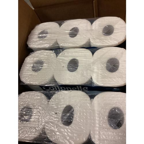 Cottonelle Ultra Comfort Toilet Paper with Cushiony CleaningRipples Texture, Strong Bath Tissue, 24 Family Mega Rolls = 108 Regular Rolls (4 Packs of 6)