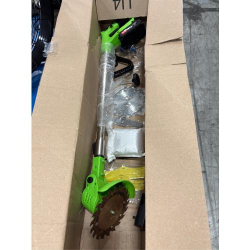 Cordless Weed Eater,Weed Wacker,21V 2Ah Battery Powered Weed EaterString Trimmer with 2 Batteries and weaterLightweight and Powerful Weed Eater Battery poweredfor Yard and Garden