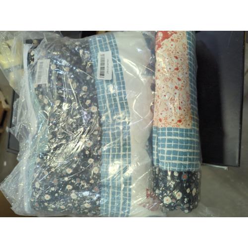 BEDIFANY Cotton Quilts Queen Size Sets - Lightweight Bedspreads Queen Size - Lightweight Garden Style Queen Quilt Bedding Sets for Bed Decorations for All Seasons, 3 Pieces