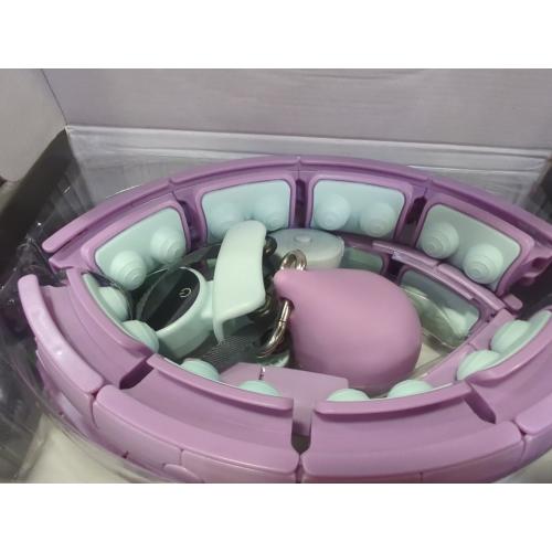 Size 23-44 Swiss Activa  S6  Infinity Hoop Premium Smart Weighted Hula Hoop with Counter 23-44in- S6  Smart Hula Hoop Fit - Exercise Equipment - Workout Equipmen