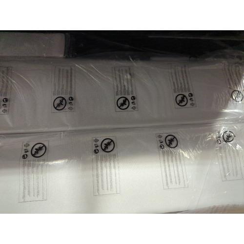 Belo Upholstered Queen Platform White Bed