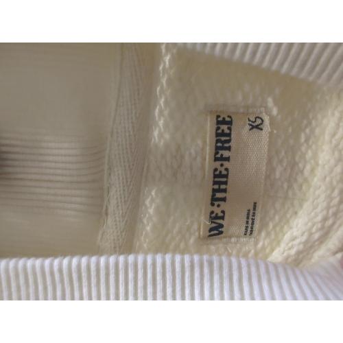 X- Small women's We TheFree  Wonderful Pullover Coconut Milk