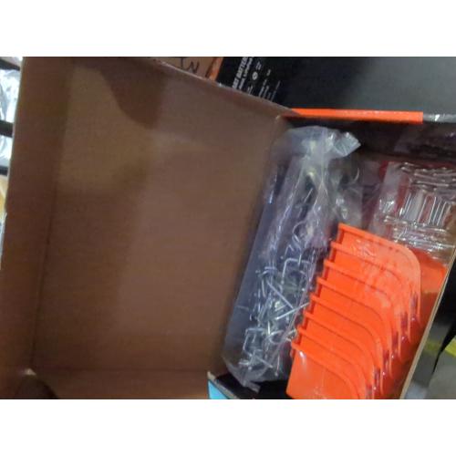 HORUSDY 150 PCS Pegboard Hooks Assortment Kit – 15 Types Heavy Duty Pegboard Accessories with Bins – Fits 1/8 & 1/4 Inch Pegboard Metal Hooks for Garage, Workshop, and Tool Organization