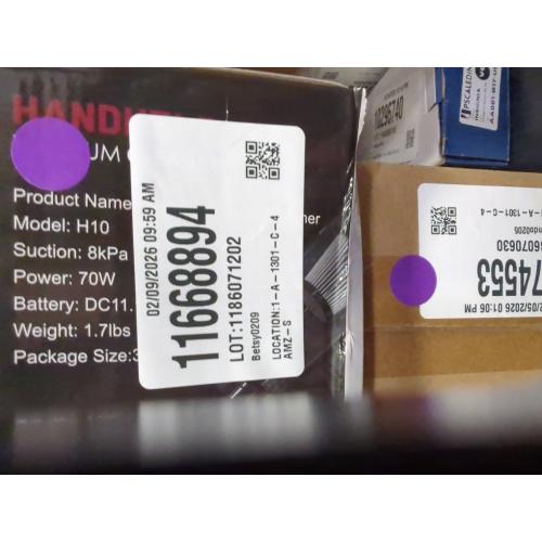 Handheld Vacuum Effortless Cleaning, Refined. The 30-Minute Cordless Handheld Vacuum - Ultra Light at 1.65lbs with Guiding Light.