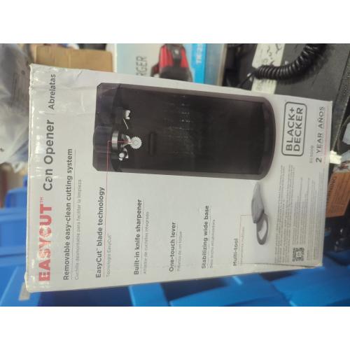 Black Decker EasyCut Black Electric Can Opener