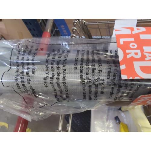 Size 55 Color Grey Retractable Baby Gate for Stairs & Doorways - 55 Wide Portable Safety Gate | Fits Baseboards, Easy to Use Indoor/Outdoor | Mesh Gate for Dogs, Puppies, Gray