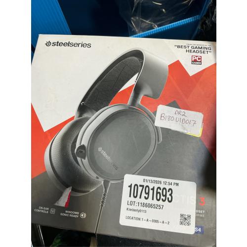 SteelSeries Arctis 3 - All-Platform Gaming Headset - for PC, PlayStation 4, Xbox One, Nintendo Switch, VR, Android, and iOS - Black