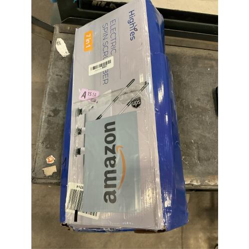 Electric Spin Scrubber for Cleaning Bathroom: Cordless Power Shower Scrubber - Electric Cleaning Brush for Tile Tub