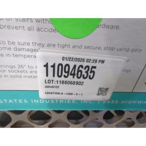 Toddlerloo Supergate Select Baby/Pet Safety Gate