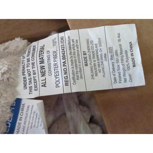 BEDELITE Large Fleece Throw Blanket for Couch  Soft & Warm Fluffy Beige Blanket, Decorative and Giftable Striped Blankets for Women, Men,