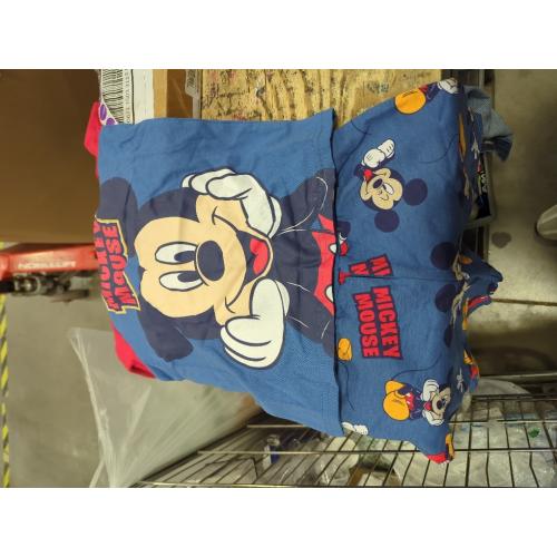 Size 6 ...Disney Mickey Mouse Boys Short Sleeve T-Shirt and French Terry Short Set for Toddler and Big Kids