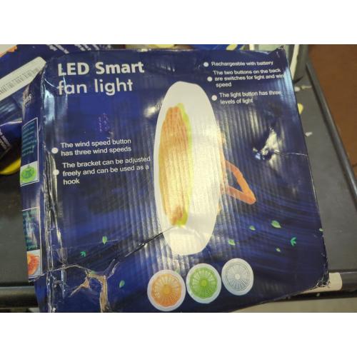 DGO Socket Fan Light with Remote, Enclosed Screw in Bladeless Mini Ceiling Fan 8.86 in Dimmable for Kitchen Bedroom Washroom Laundry Room Small Spaces Circulating Air (White)