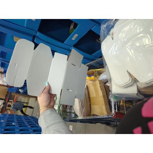 5x5x2 Shipping Boxes, Small White Gift Box Corrugated Cardboard Boxes Jewelry Mailing Packaging Mailers for Small Business Lightweight Flat Cute Literature Mailer, 25 Pack