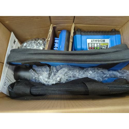 Kobalt 24-Volt Max Lithium Ion (Li-ion) 1/2-in Cordless Brushless Drill with Battery and Soft Case