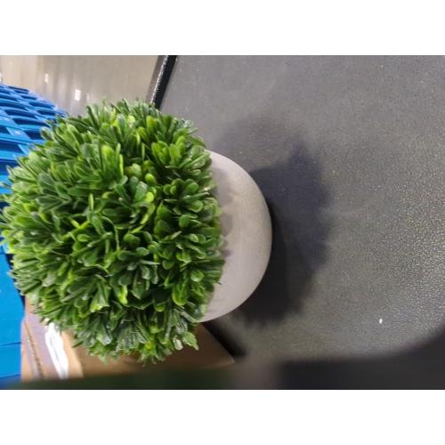 2PACK.  ......Velener Artificial Boxwood Faux Plant Indoor- Topiary Small Desk Plant Decor for Bedroom Office Cubicle Shelf Decor Window Will Plant Shelf Decoration Dorm Kitchen Counter, Farmhouse Home Decor Accent