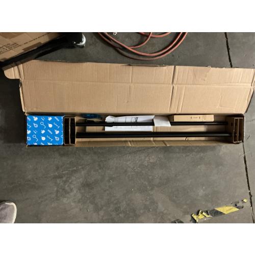 Umbra Twilight 30 in. to 84 in. 3/4 in. Adjustable Double Curtain Rod Black Room Darkening