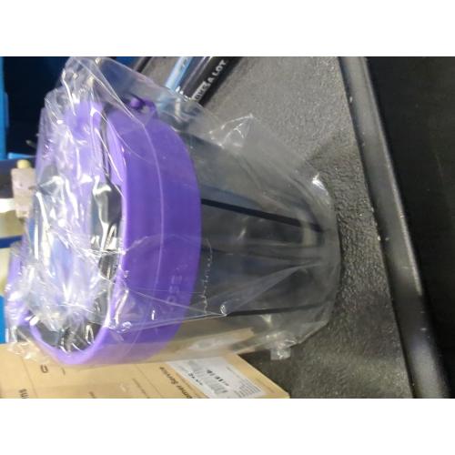 PULIV  Pill Bottle Organizer, Supplement Organizer for Holding 6 Various Vitamins, Pill Box Case with Anti-Mixing & Wide Opening Design, Easy to Retrieve Meds, Includes 20 Pcs Stick-on Labels