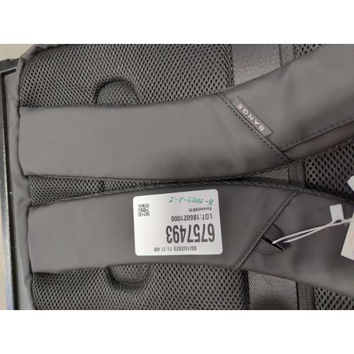 Black 15.6 BANGE Business Smart Backpack Waterproof fit 15.6 Inch Laptop Backpack with USB Charging Port,Travel Durable Backpack
